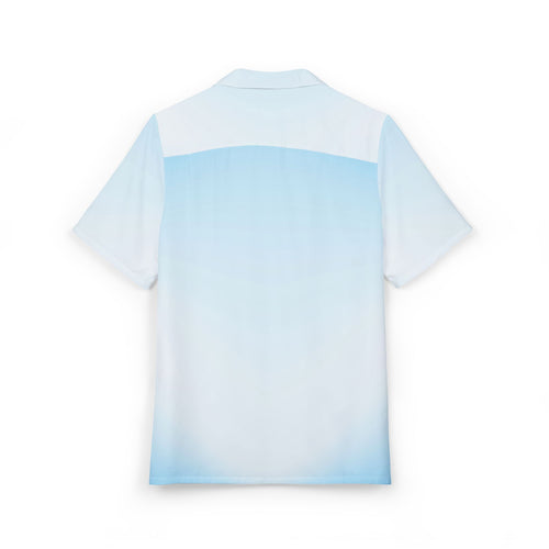 Camisa Hawaiana Horizontes Infinitos de Calma Azul