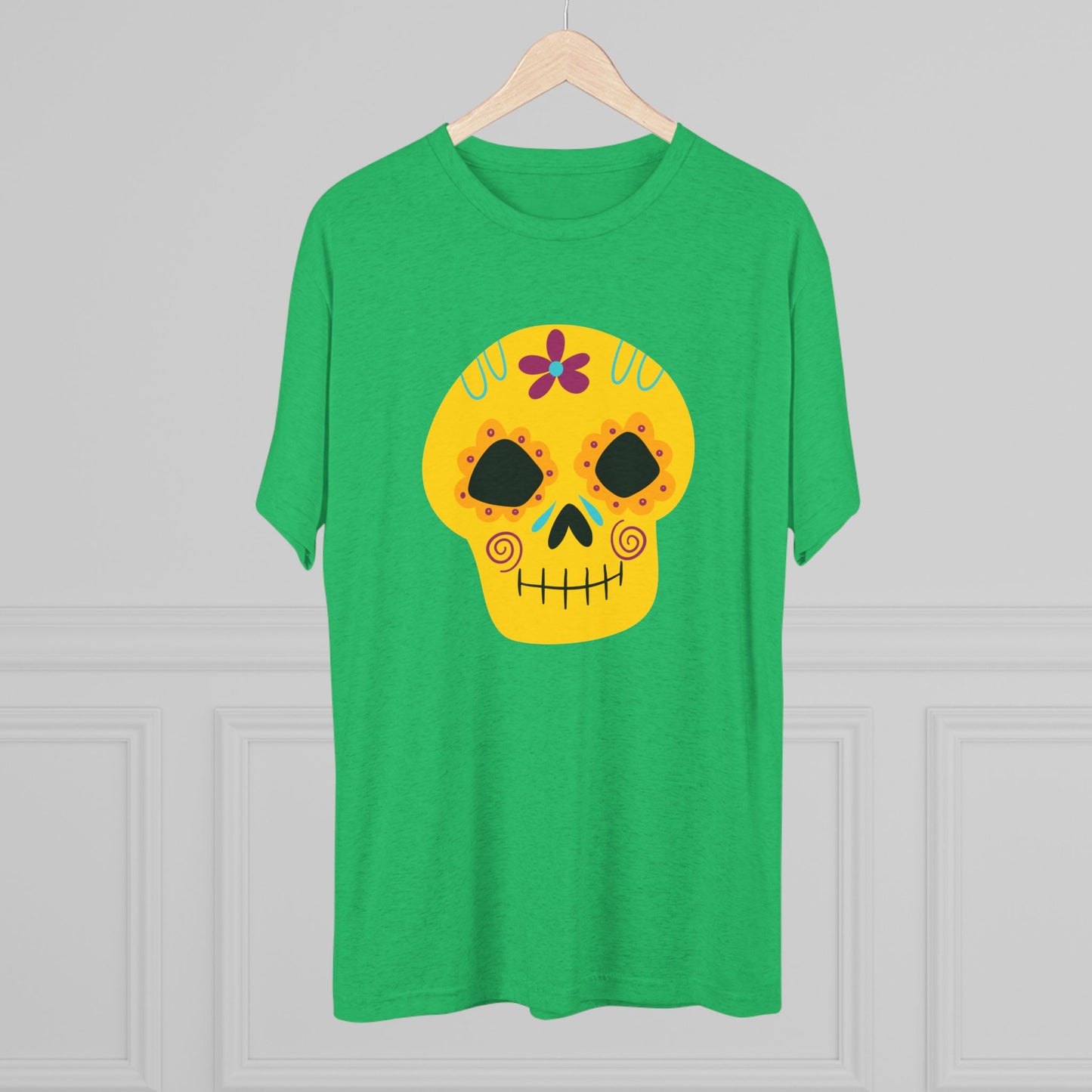 Calaverita de azúcar Playera Unisex Tri-Blend Unisex