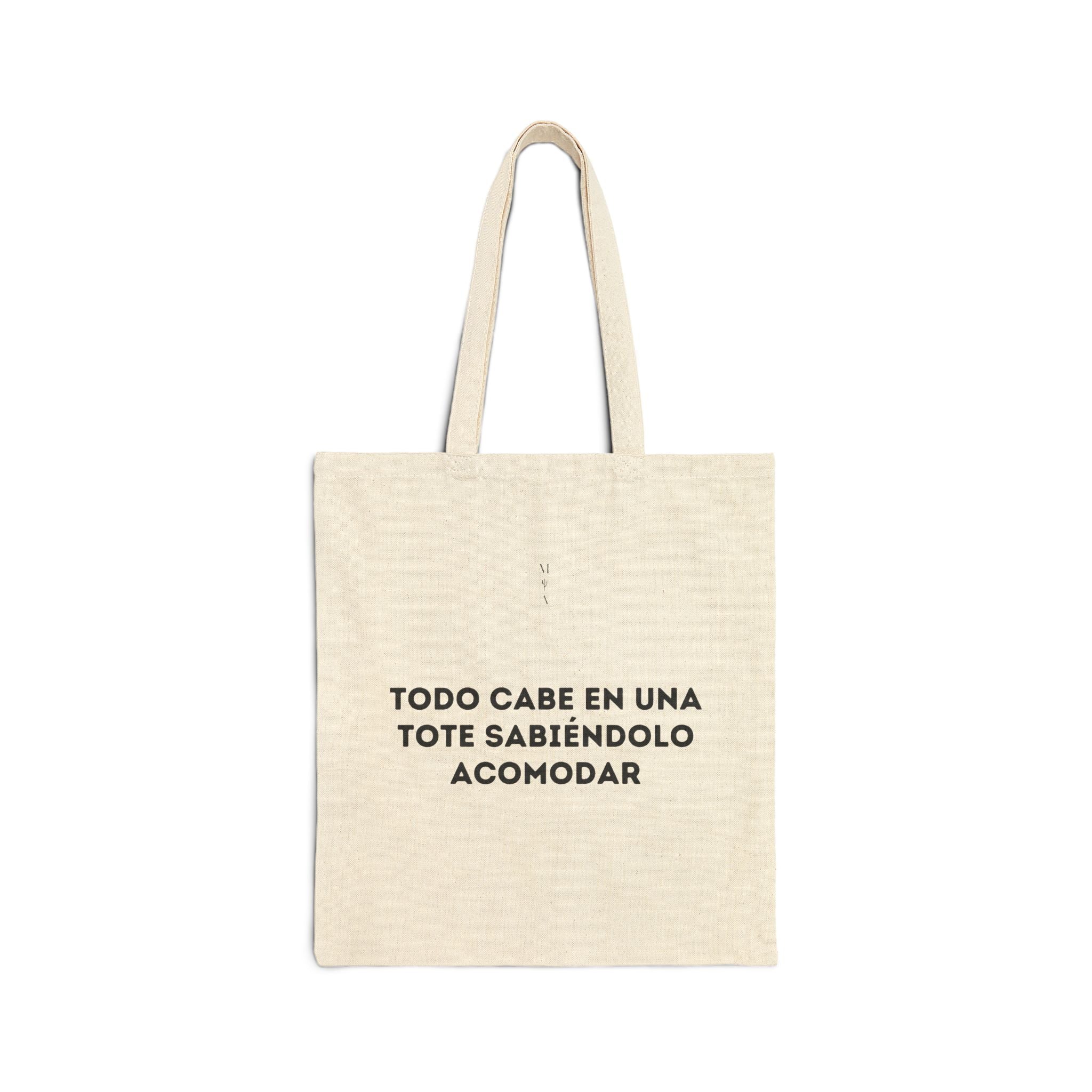 Cotton Canvas Tote Bag