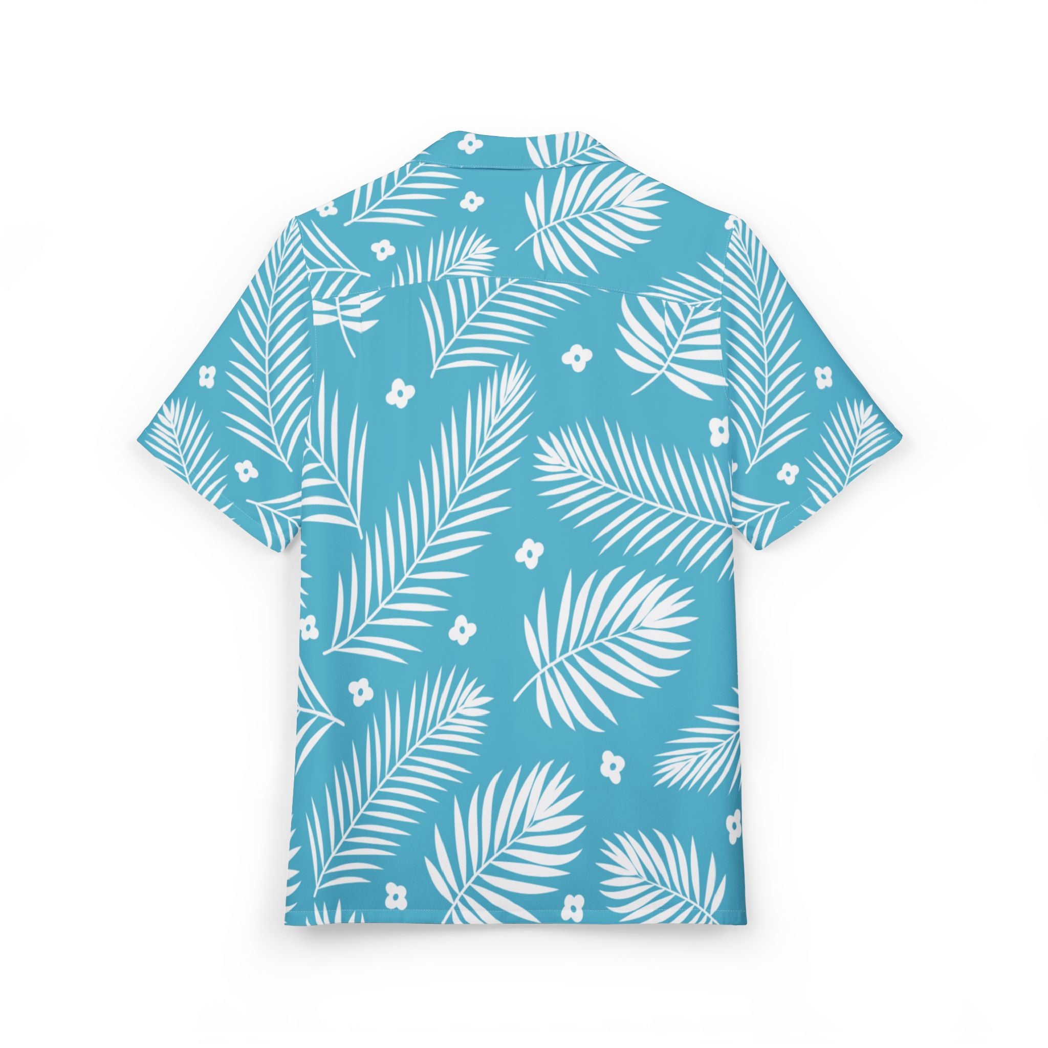 Men's Hawaiian Shirt Brizna Tropical en Cielo Azul