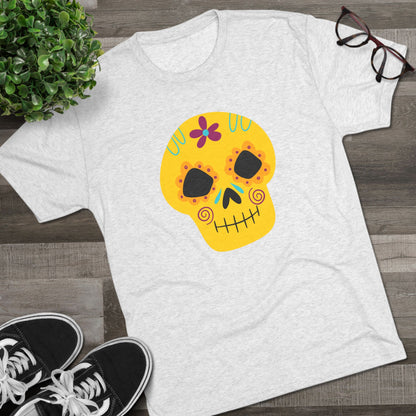 Calaverita de azúcar Playera Unisex Tri-Blend Unisex