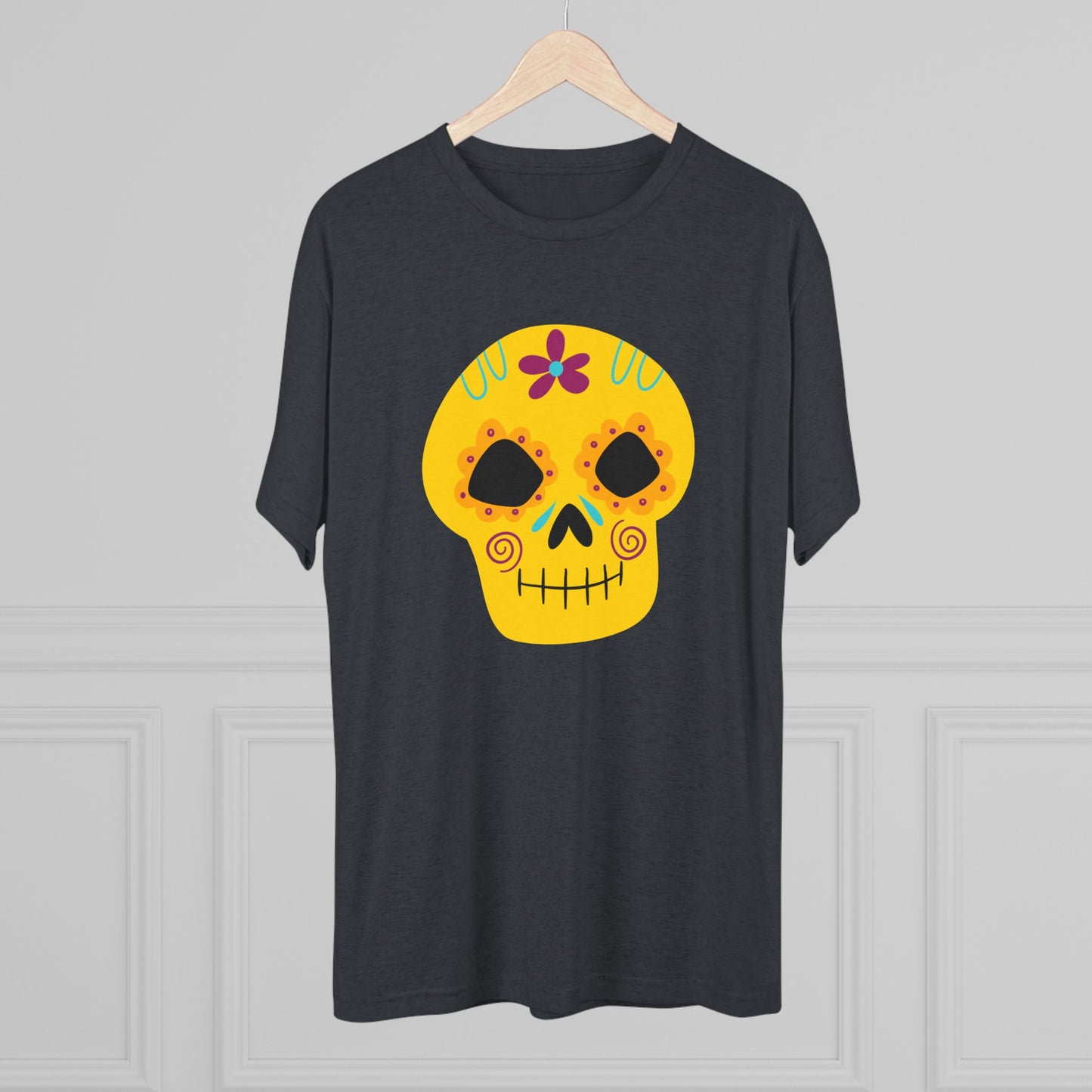 Calaverita de azúcar Playera Unisex Tri-Blend Unisex