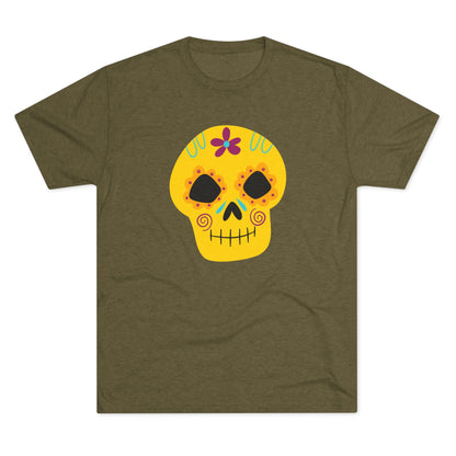 Calaverita de azúcar Playera Unisex Tri-Blend Unisex