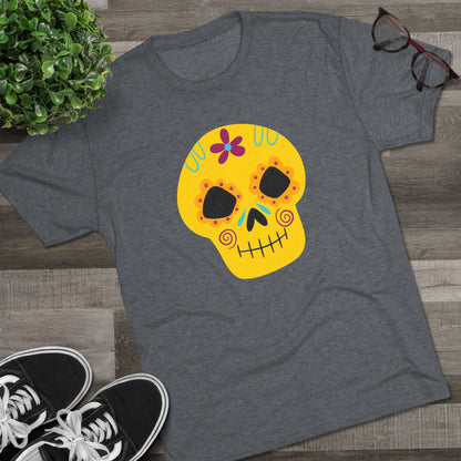 Calaverita de azúcar Playera Unisex Tri-Blend Unisex