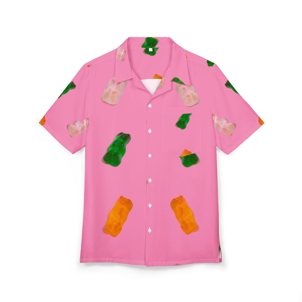 Men's Hawaiian Shirt Dulce Desfile en Rosa