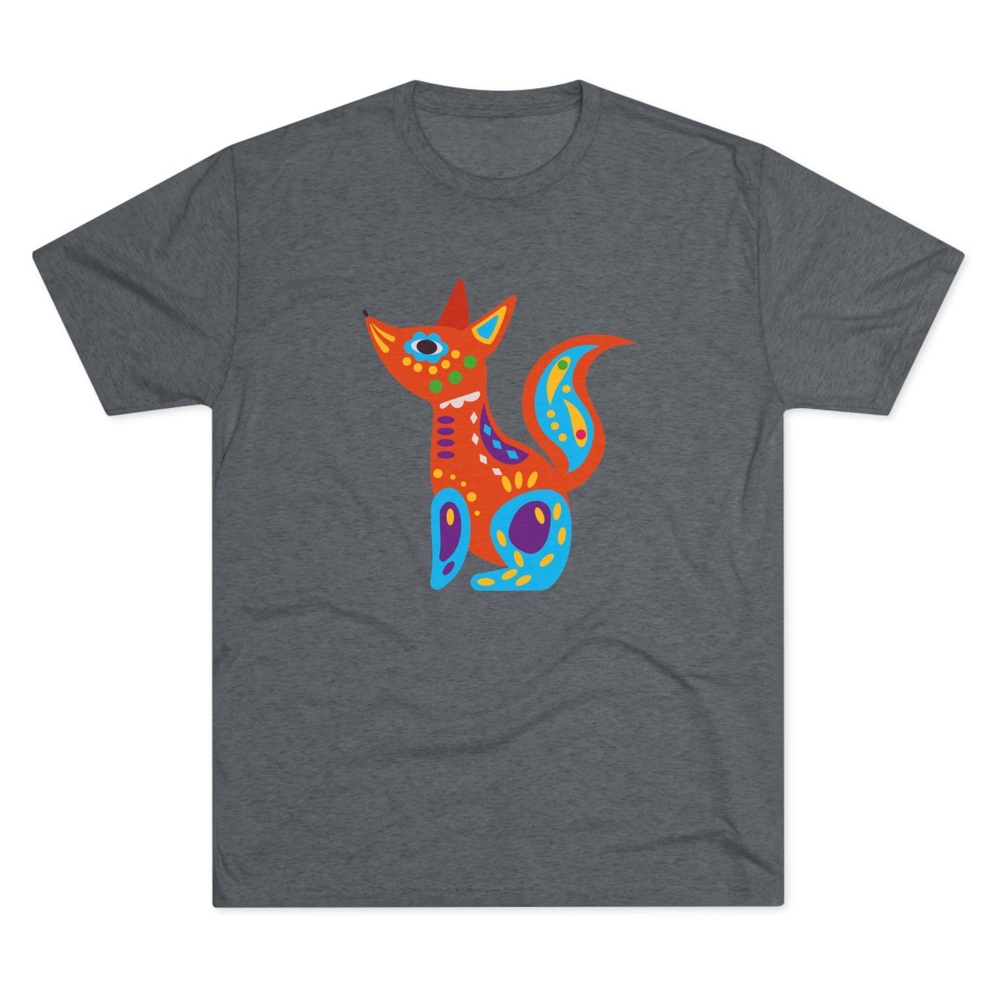 Perro Alebrije Playera Unisex Tri-Blend Unisex