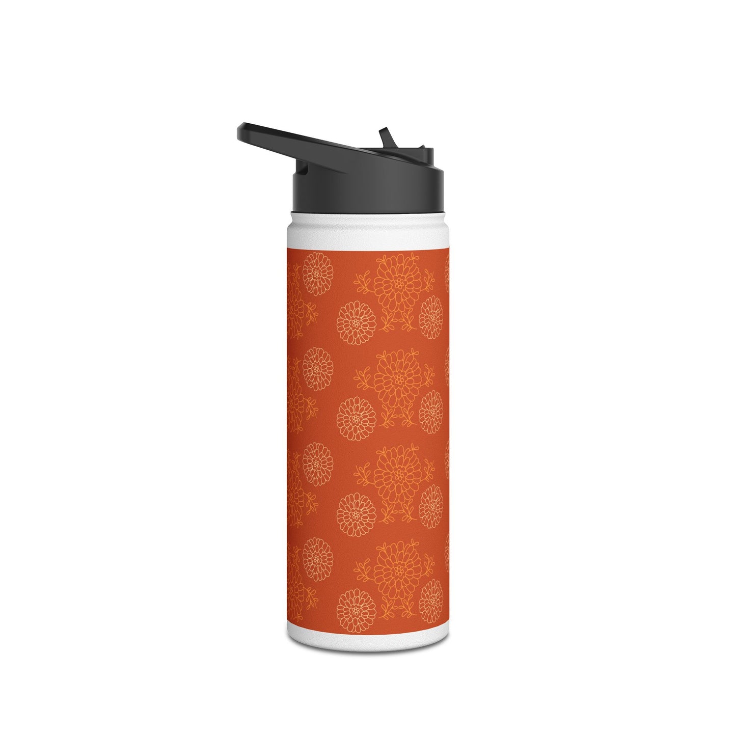 Stainless Steel Bottle Marigold Flowers - Mar&amp;Achi