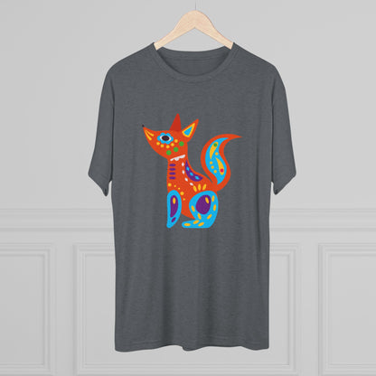 Perro Alebrije Playera Unisex Tri-Blend Unisex