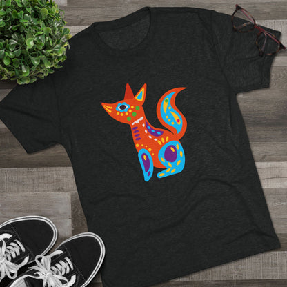 Perro Alebrije Playera Unisex Tri-Blend Unisex