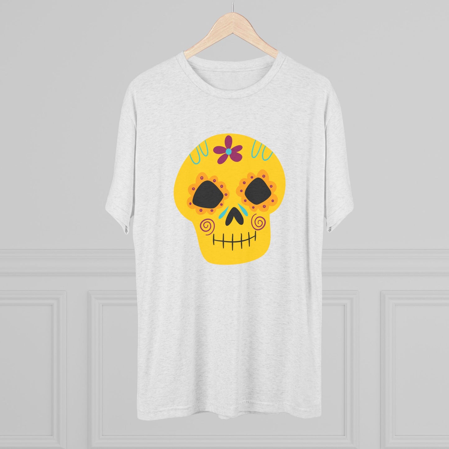 Calaverita de azúcar Playera Unisex Tri-Blend Unisex