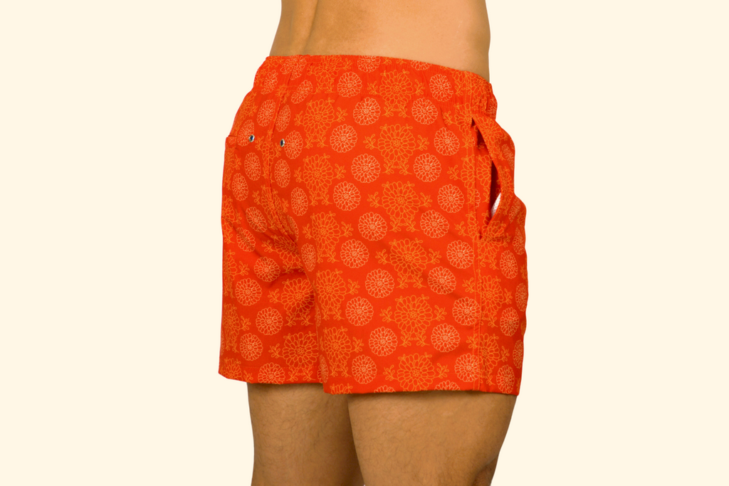 Marigold Flower Swimsuit - Mar&amp;Achi