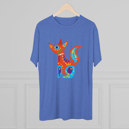 Perro Alebrije Playera Unisex Tri-Blend Unisex