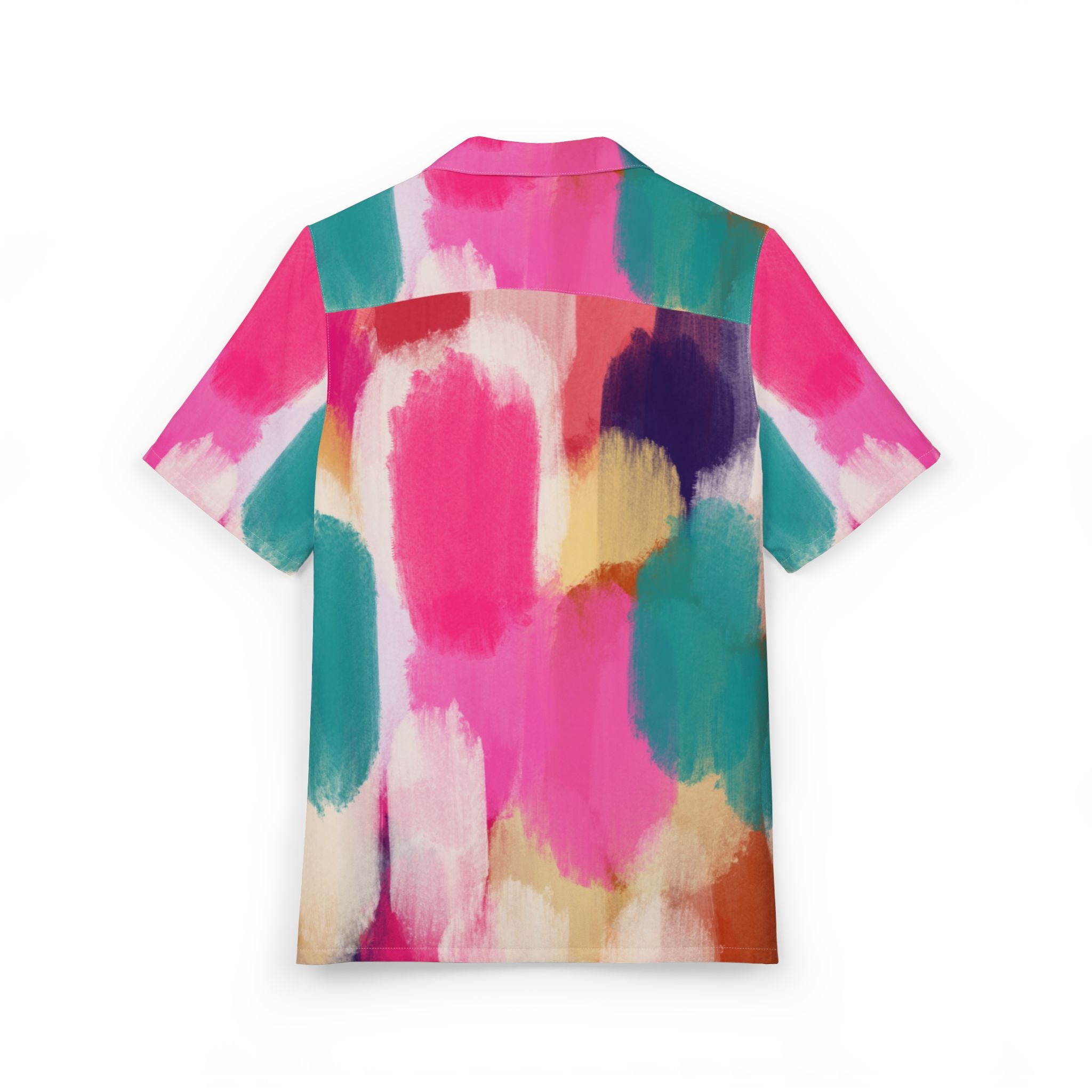 Men's Hawaiian Shirt Explosión de Colores en el Viento