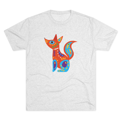 Perro Alebrije Playera Unisex Tri-Blend Unisex