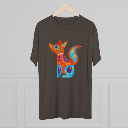 Perro Alebrije Playera Unisex Tri-Blend Unisex