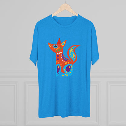 Perro Alebrije Playera Unisex Tri-Blend Unisex