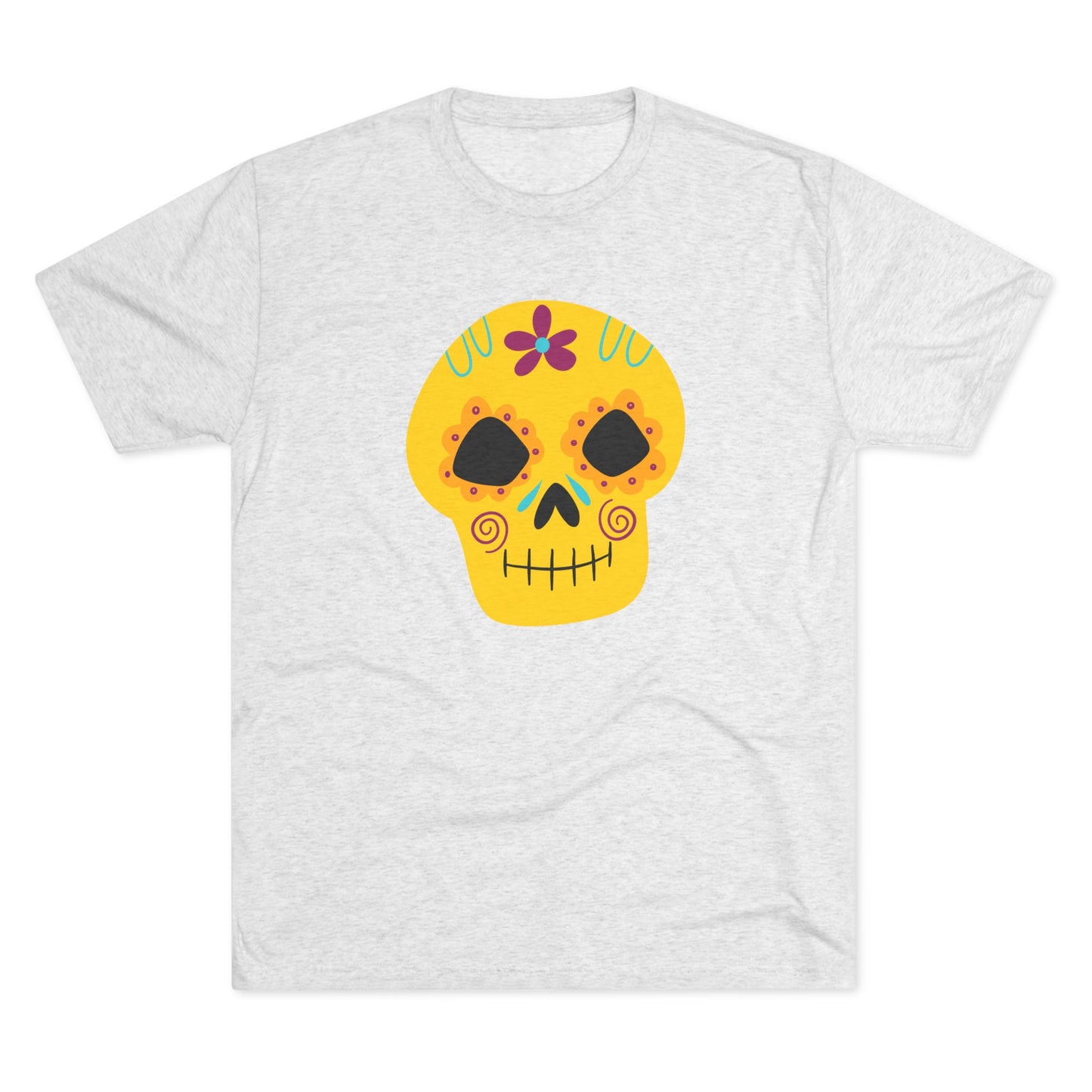 Calaverita de azúcar Playera Unisex Tri-Blend Unisex