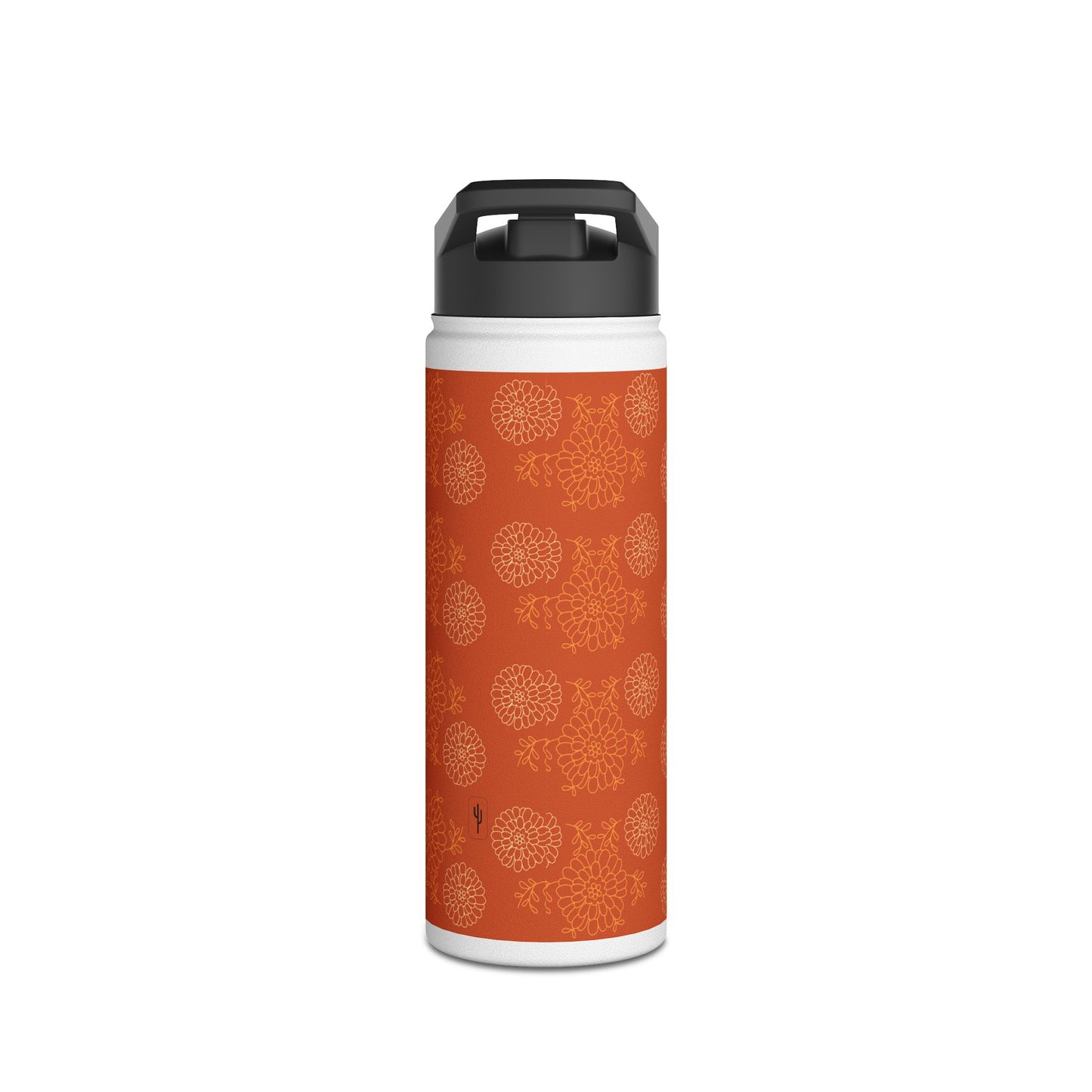 Stainless Steel Bottle Marigold Flowers - Mar&amp;Achi