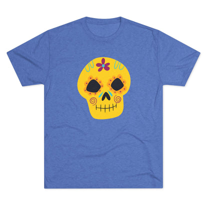 Calaverita de azúcar Playera Unisex Tri-Blend Unisex