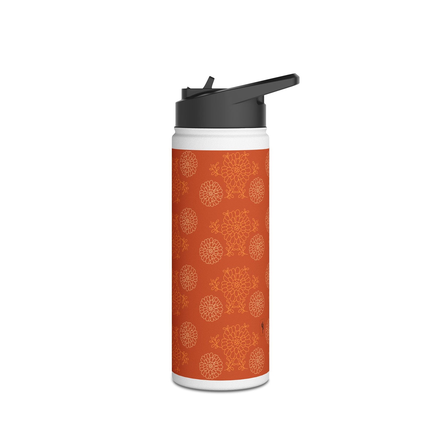 Stainless Steel Bottle Marigold Flowers - Mar&amp;Achi