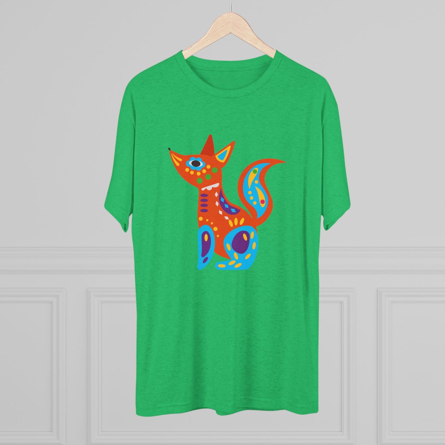 Perro Alebrije Playera Unisex Tri-Blend Unisex