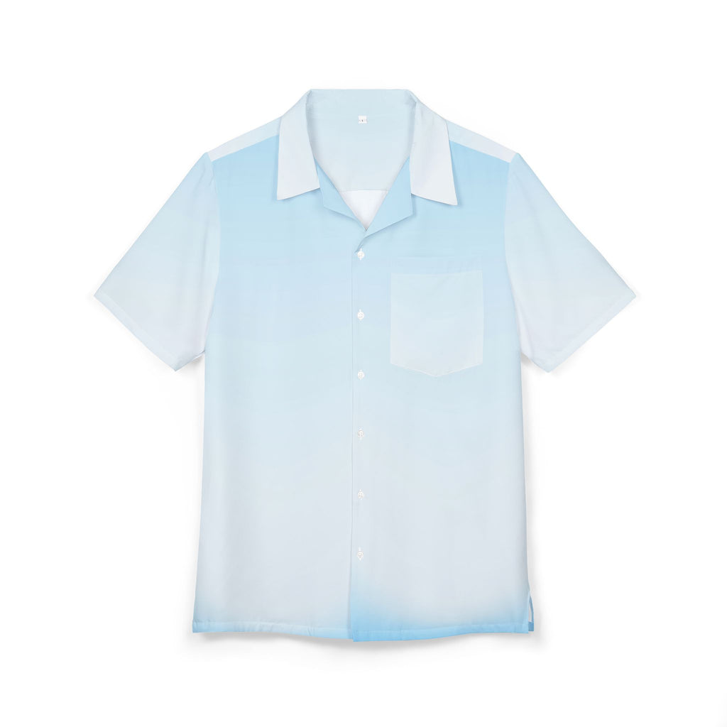 Camisa Hawaiana Horizontes Infinitos de Calma Azul