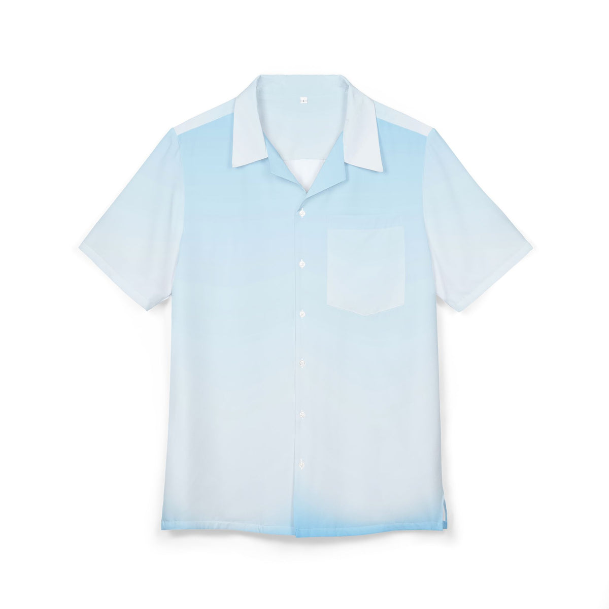 Camisa Hawaiana Horizontes Infinitos de Calma Azul