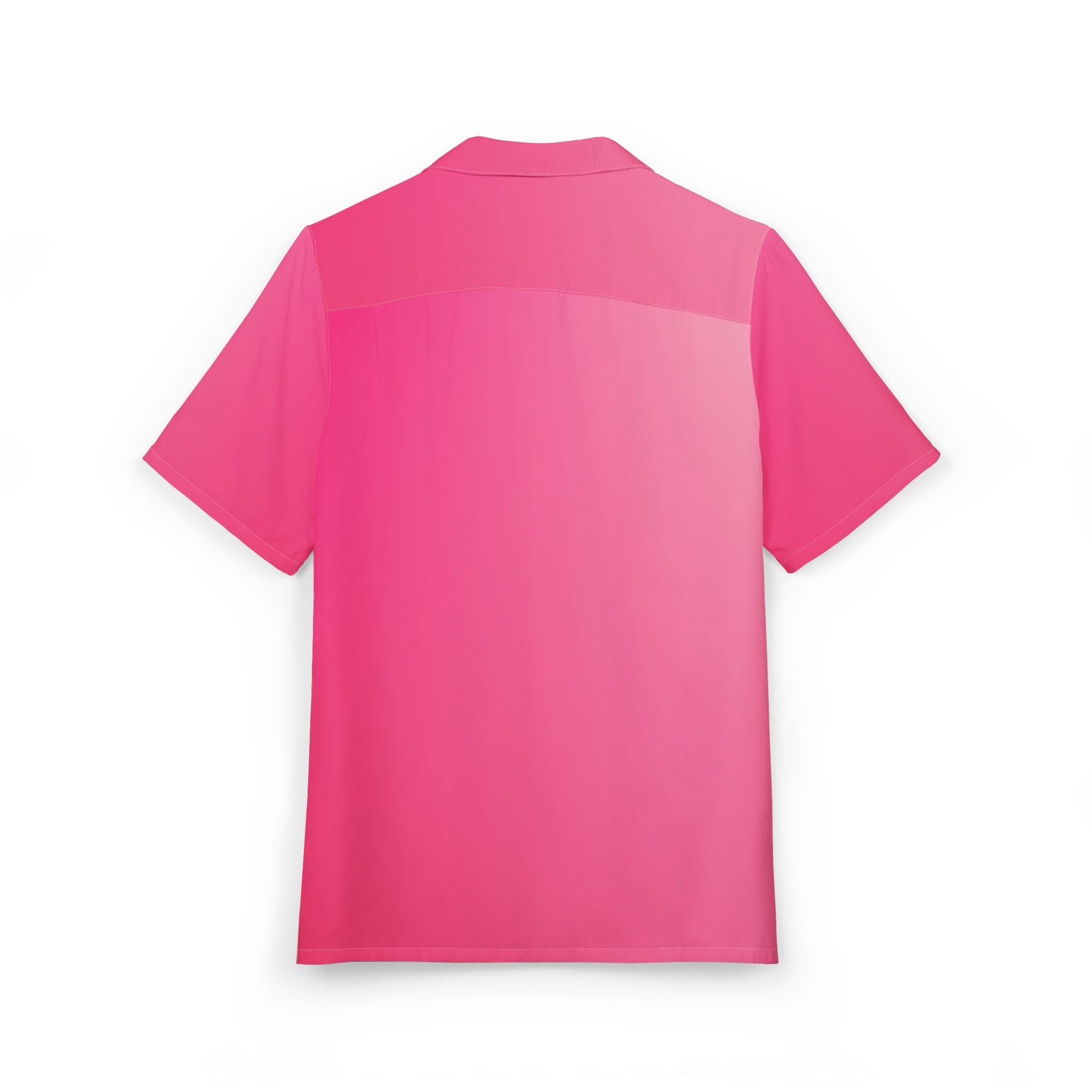 Camisa Hawaiana Crepúsculo Rosado: Gradientes de Sueño