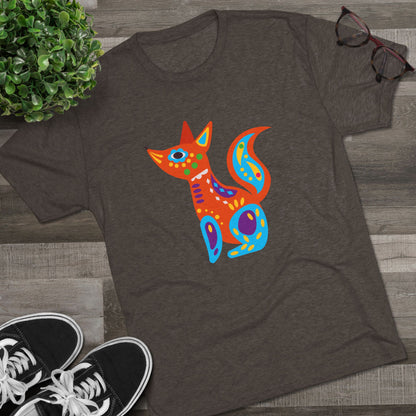 Perro Alebrije Playera Unisex Tri-Blend Unisex