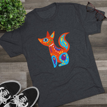 Perro Alebrije Playera Unisex Tri-Blend Unisex