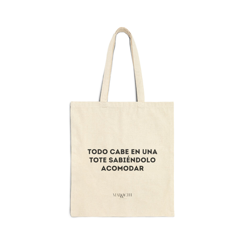 Cotton Canvas Tote Bag
