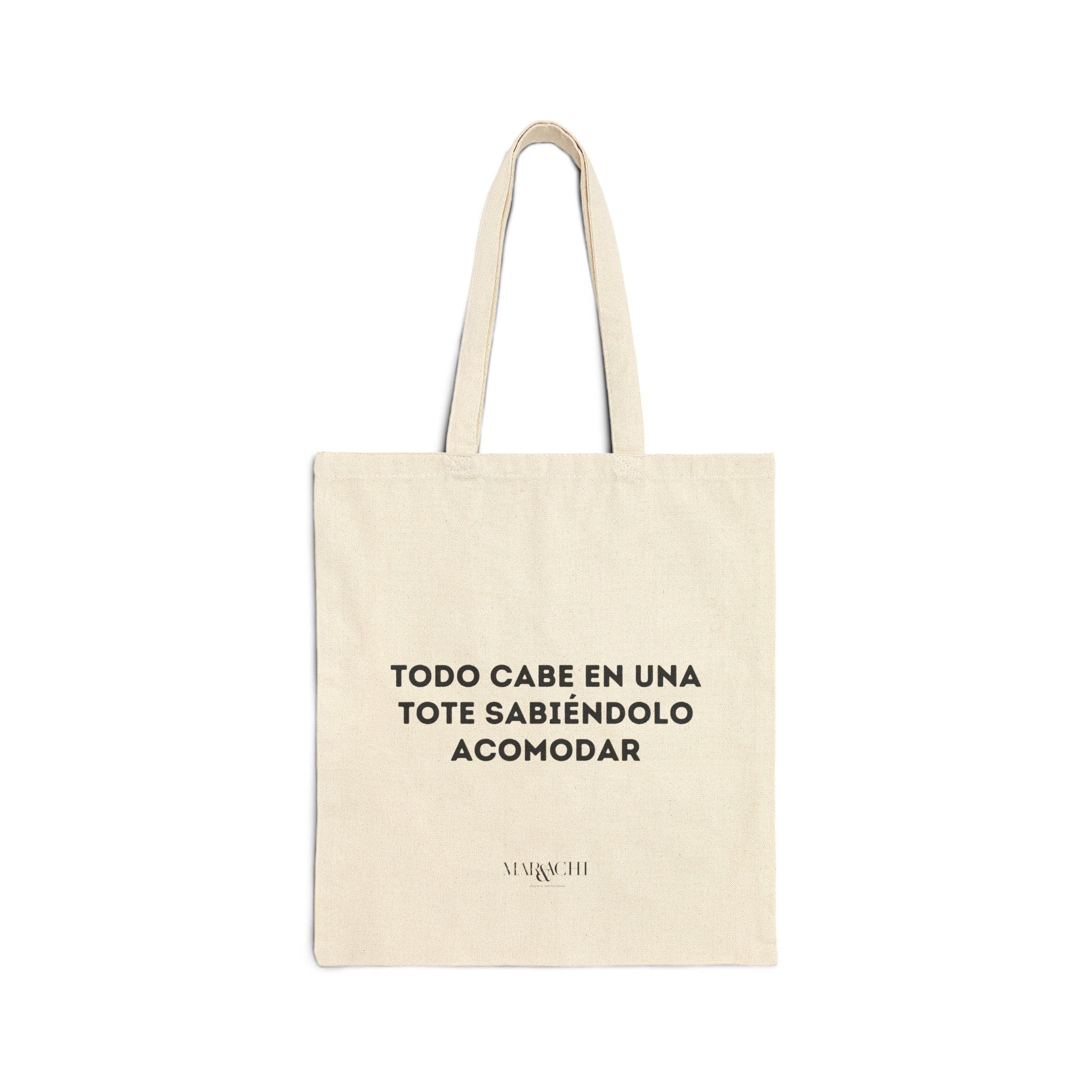 Cotton Canvas Tote Bag