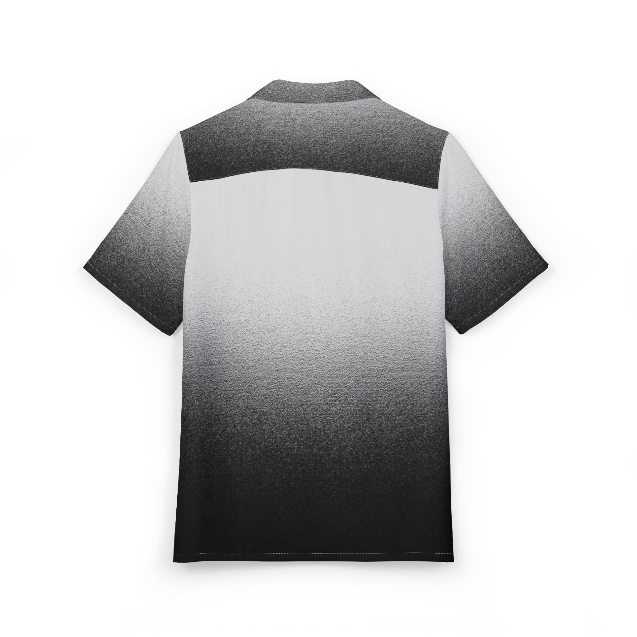 Men's Hawaiian Shirt Gradientes de Gris en la Bruma Matutina