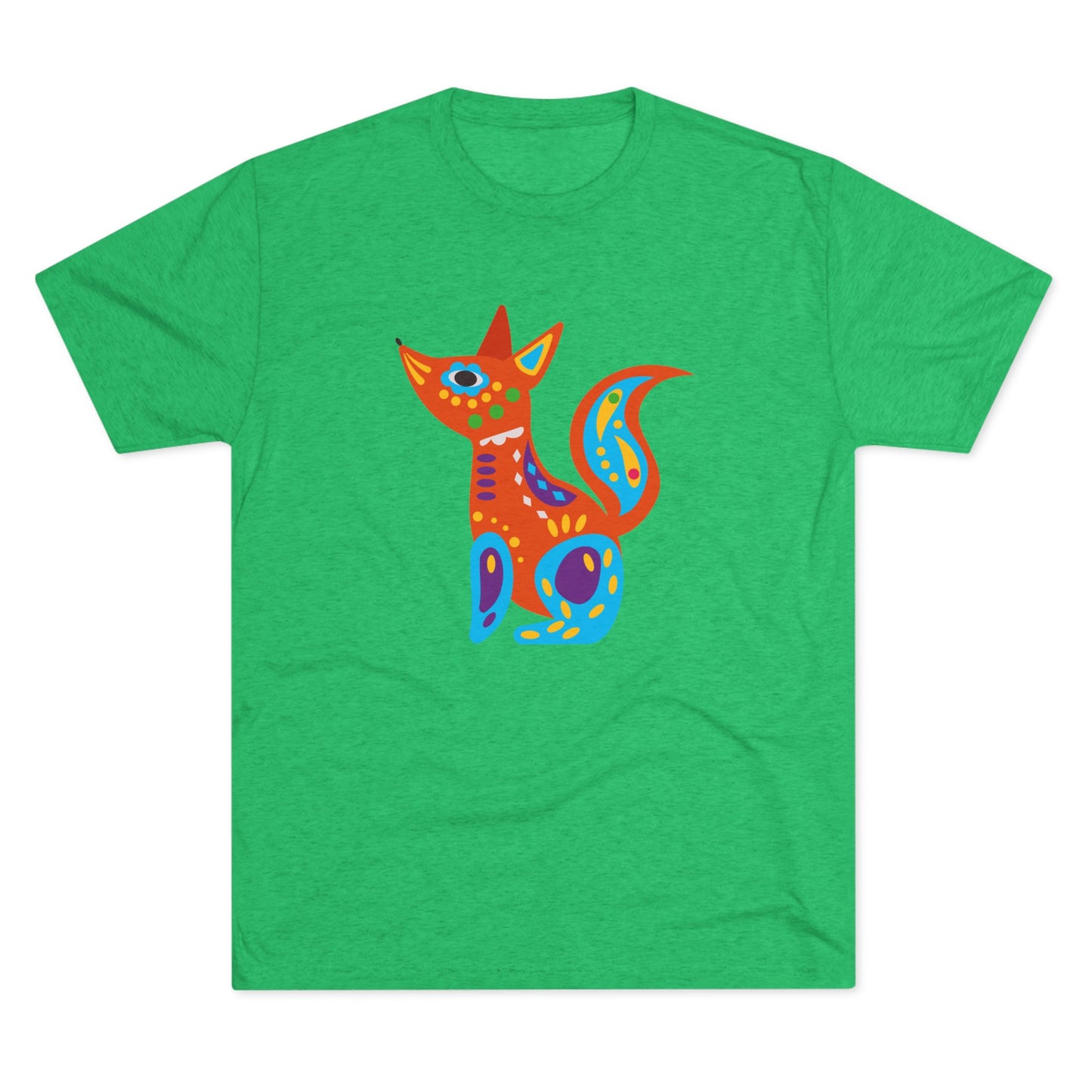 Perro Alebrije Playera Unisex Tri-Blend Unisex