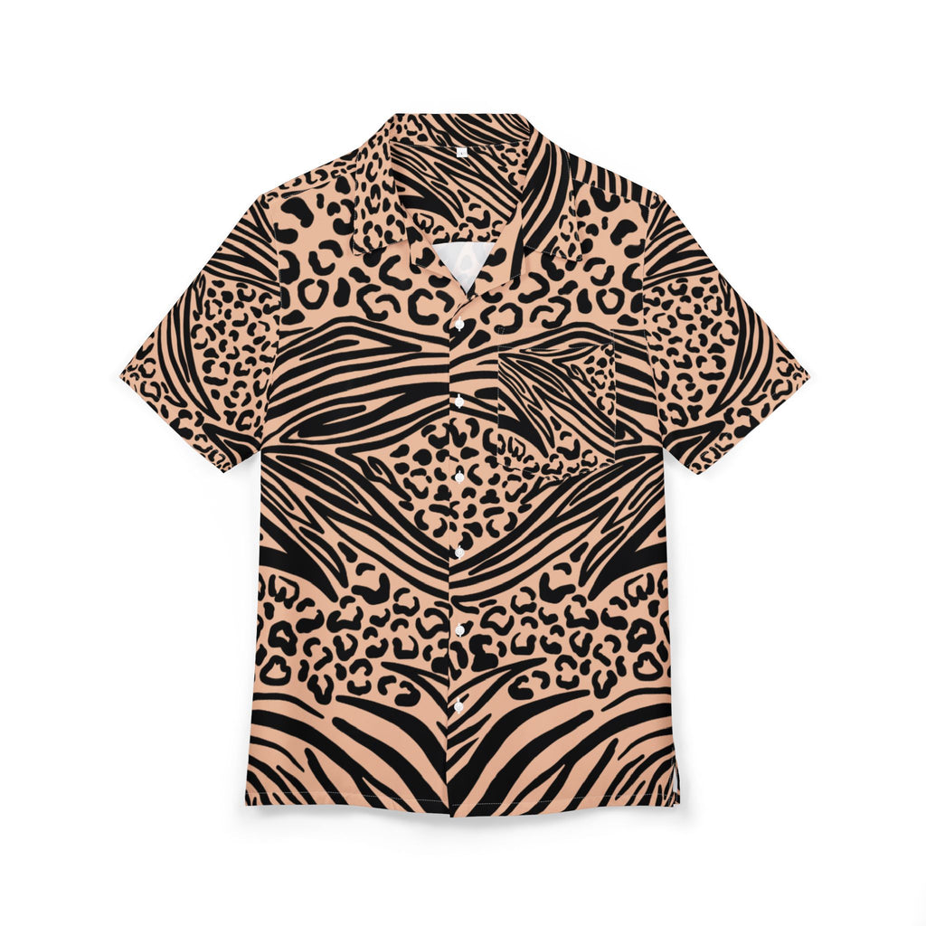 Men's Hawaiian Shirt Entrelazados en la Naturaleza Salvaje