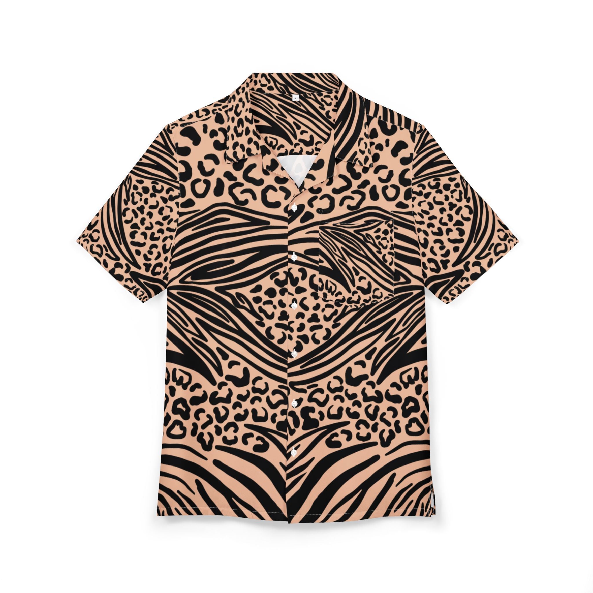 Men's Hawaiian Shirt Entrelazados en la Naturaleza Salvaje