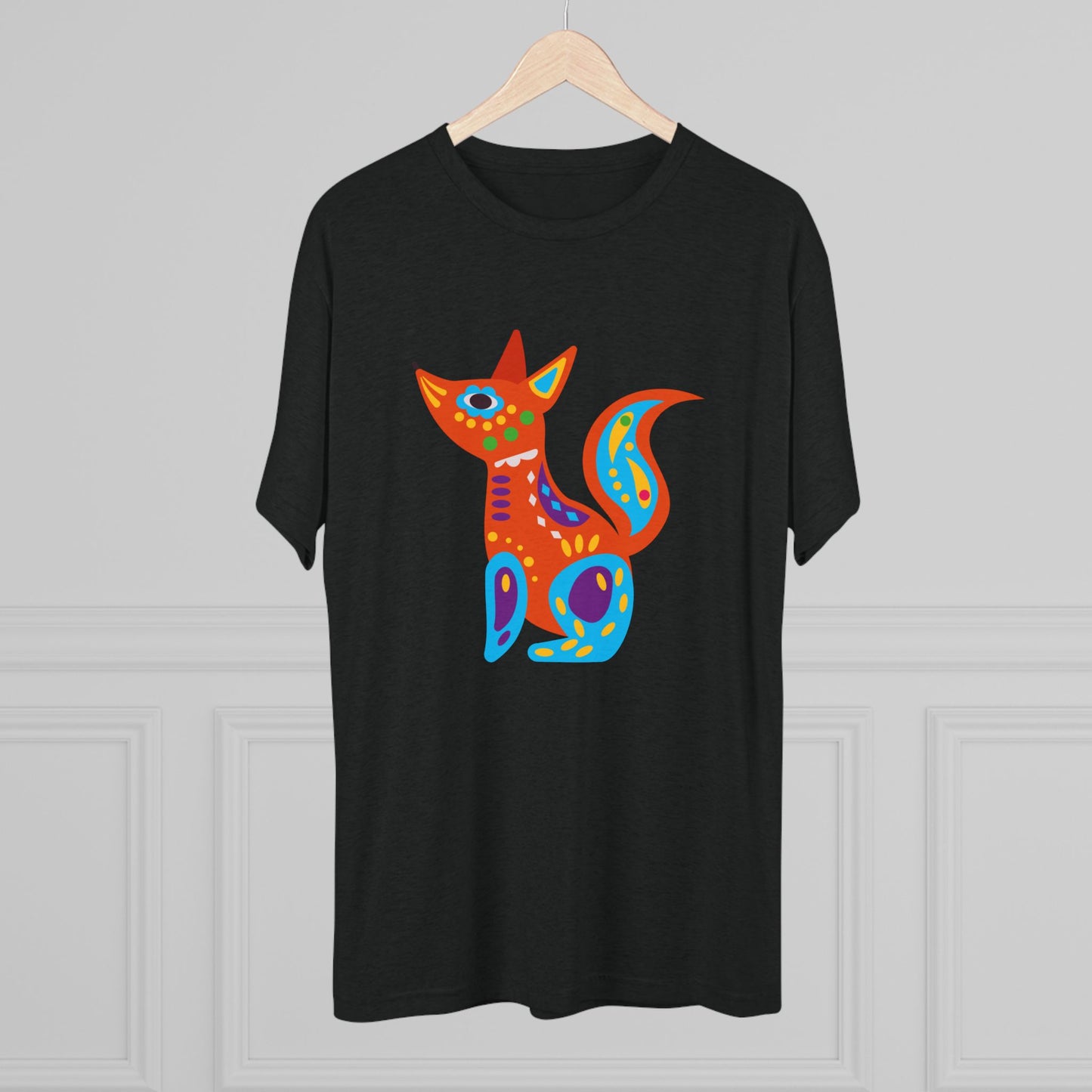 Perro Alebrije Playera Unisex Tri-Blend Unisex