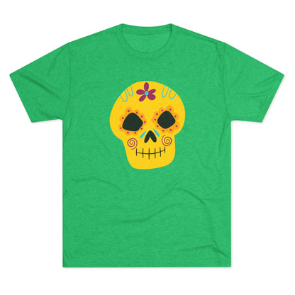 Calaverita de azúcar Playera Unisex Tri-Blend Unisex