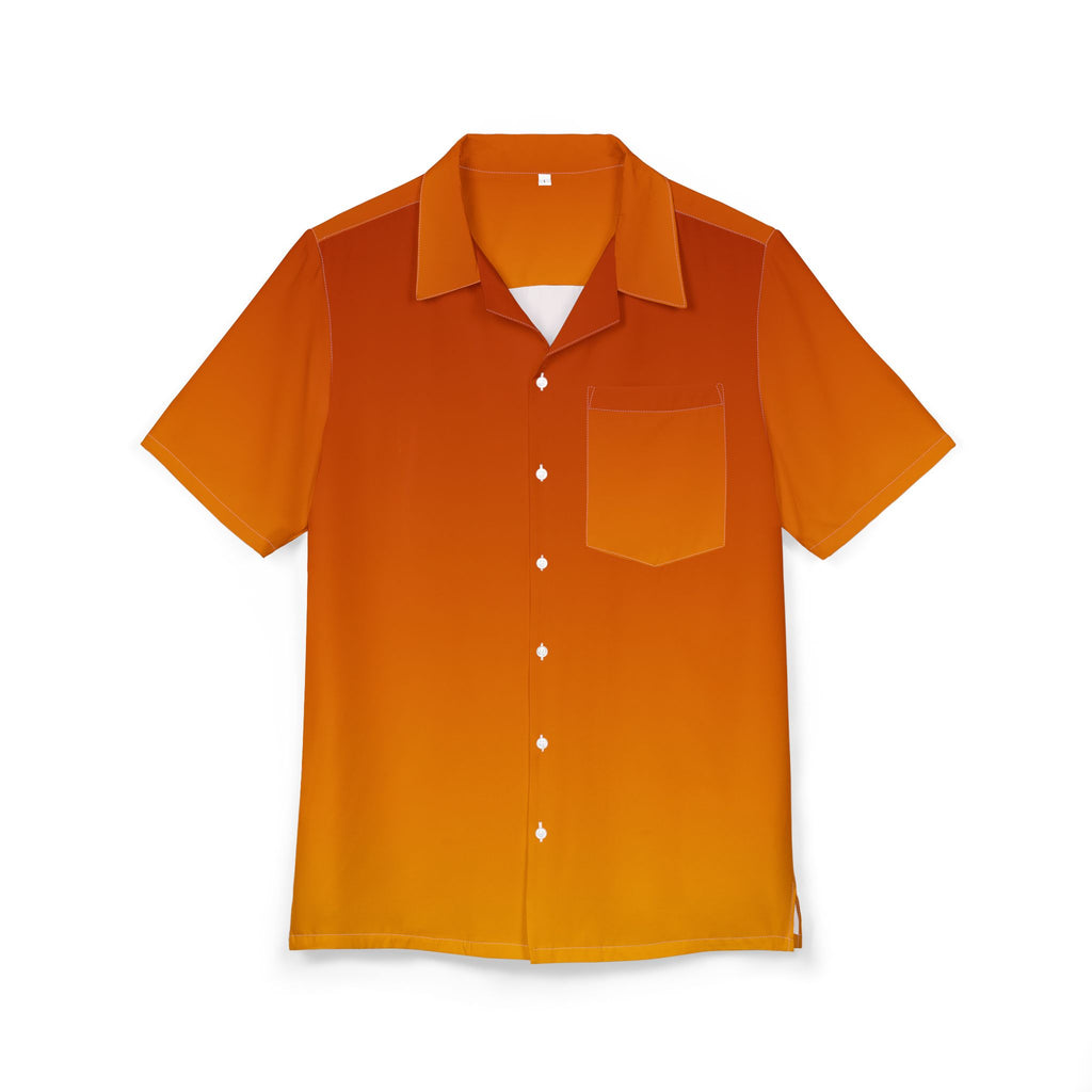 Men's Hawaiian Shirt Amanecer Infinito en un Mar de Calor
