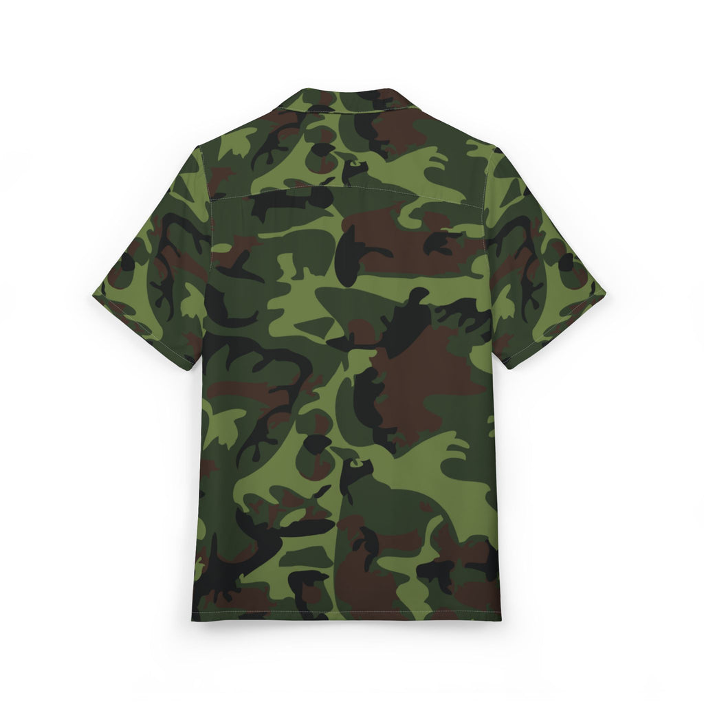 Men's Hawaiian Shirt Oculto entre Sombras y Formas